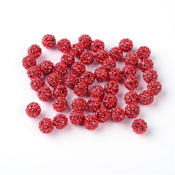 PandaHall Polymer Clay Rhinestone Beads, Pave Disco Ball Beads, Grade A, Half Drilled, Round, Light Siam, PP9(1.5.~1.6mm), 6mm, Hole: 1.2mm..., Red
PandaHall Polymer Clay Rhinestone Beads, Pave Disco Ball Beads, Grade A, Half Drilled, Round, Light Siam, PP9(1.5.~1.6mm), 6mm, Hole: 1.2mm..., Red