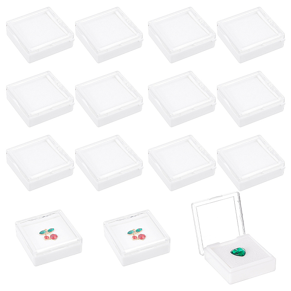 PandaHall Transparent Acrylic Loose Diamond Display Boxes, with White Sponge Inside, for Gemstone, Jewelry Storage, Square, Clear...
PandaHall Transparent Acrylic Loose Diamond Display Boxes, with White Sponge Inside, for Gemstone, Jewelry Storage, Square, Clear...