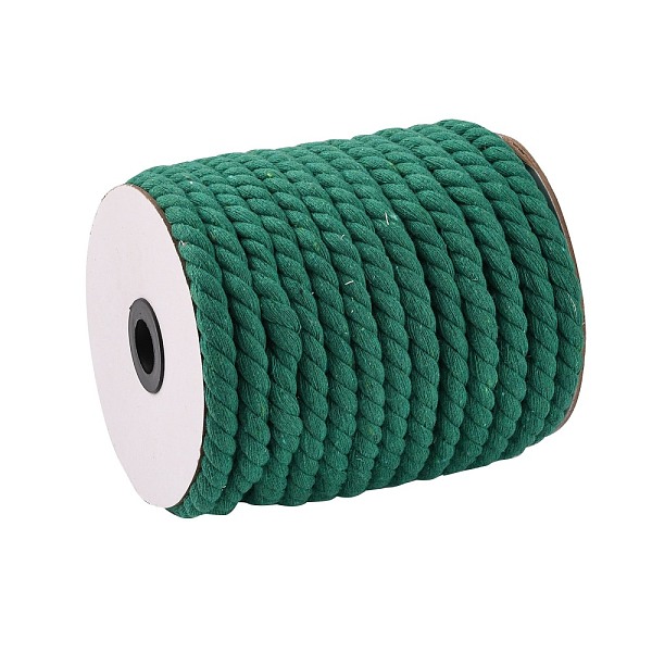 PandaHall 3-Ply Macrame Cotton Cord, Twisted Cotton Rope, for Wall Hanging, Plant Hangers, Crafts and Wedding Decorations, Dark Cyan, 12mm...
PandaHall 3-Ply Macrame Cotton Cord, Twisted Cotton Rope, for Wall Hanging, Plant Hangers, Crafts and Wedding Decorations, Dark Cyan, 12mm...