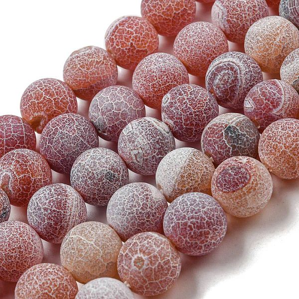 PandaHall Natural Weathered Agate Beads Strands, Round, Dyed & Heated, Dark Salmon, 12mm, Hole: 1.6mm, about 31pcs/strand, 14.76''(37.5cm)...
PandaHall Natural Weathered Agate Beads Strands, Round, Dyed & Heated, Dark Salmon, 12mm, Hole: 1.6mm, about 31pcs/strand, 14.76''(37.5cm)...