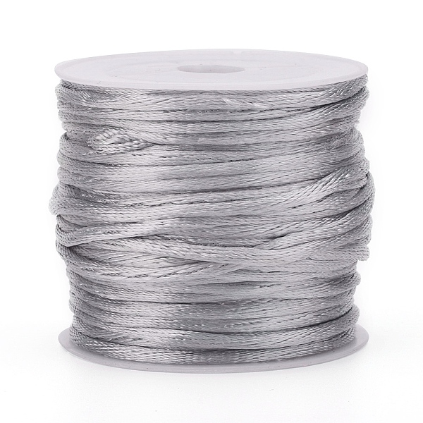 PandaHall 30M Nylon Rattail Satin Cord, Beading String, for Chinese Knotting, Jewelry Making, Gainsboro, 1mm, about 32.81 Yards(30m)/Roll..., Gray
PandaHall 30M Nylon Rattail Satin Cord, Beading String, for Chinese Knotting, Jewelry Making, Gainsboro, 1mm, about 32.81 Yards(30m)/Roll..., Gray
