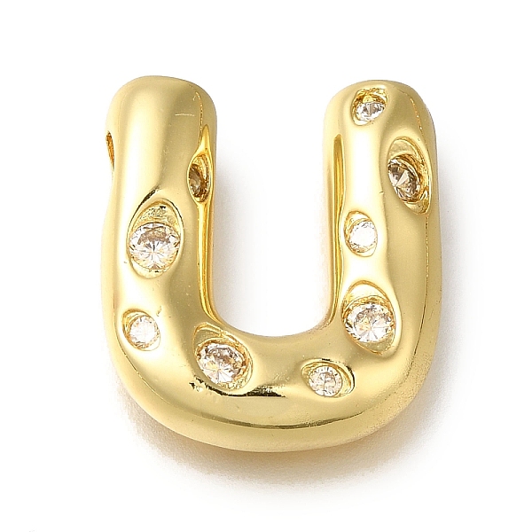 PandaHall Brass with Cubic Zirconia Pendant, Letter U, Letter U, 21x18.5x6.5mm, Hole: 4mm Brass+Cubic Zirconia Letter U Clear
PandaHall Brass with Cubic Zirconia Pendant, Letter U, Letter U, 21x18.5x6.5mm, Hole: 4mm Brass+Cubic Zirconia Letter U Clear