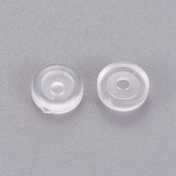 PandaHall Comfort Silicone Pads for Screw Back Clip on Earrings, Anti-Pain, Clip on Earring Cushion, Clear, 5.5x1.5mm, Hole: 1.6mm Plastic...
PandaHall Comfort Silicone Pads for Screw Back Clip on Earrings, Anti-Pain, Clip on Earring Cushion, Clear, 5.5x1.5mm, Hole: 1.6mm Plastic...