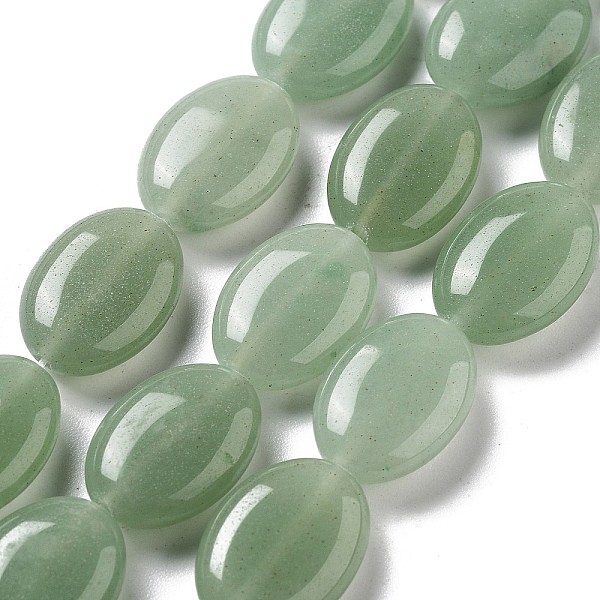 PandaHall Natural Green Aventurine Beads Strands, Flat Oval, 18~18.5x13~13.5x6~6.5mm, Hole: 1.2mm, about 11pcs/strand, 7.76 inch(19.7cm)...
PandaHall Natural Green Aventurine Beads Strands, Flat Oval, 18~18.5x13~13.5x6~6.5mm, Hole: 1.2mm, about 11pcs/strand, 7.76 inch(19.7cm)...