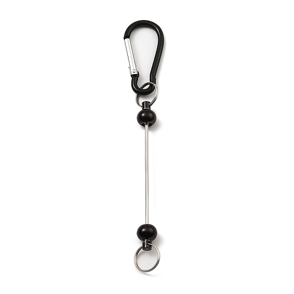 PandaHall Aluminum Climbing Carabiners, Beadable Iron Key Clasps, Black, 146mm Aluminum Others Black
PandaHall Aluminum Climbing Carabiners, Beadable Iron Key Clasps, Black, 146mm Aluminum Others Black