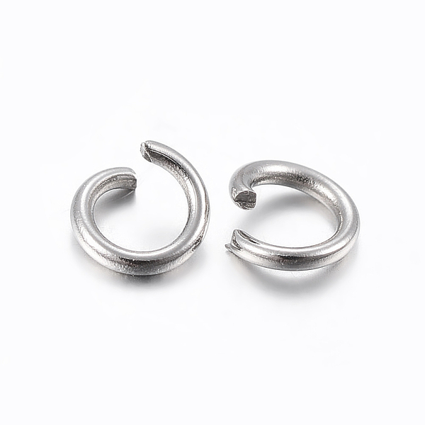 PandaHall 304 Stainless Steel Open Jump Rings, Stainless Steel Color, 10x0.8mm, 20 Gauge 304 Stainless Steel
PandaHall 304 Stainless Steel Open Jump Rings, Stainless Steel Color, 10x0.8mm, 20 Gauge 304 Stainless Steel