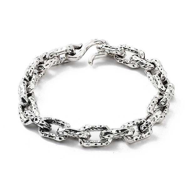 PandaHall Retro Alloy Cable Chain Bracelets for Women Men, Antique Silver, 8-1/2 inch(21.5cm) Alloy
PandaHall Retro Alloy Cable Chain Bracelets for Women Men, Antique Silver, 8-1/2 inch(21.5cm) Alloy