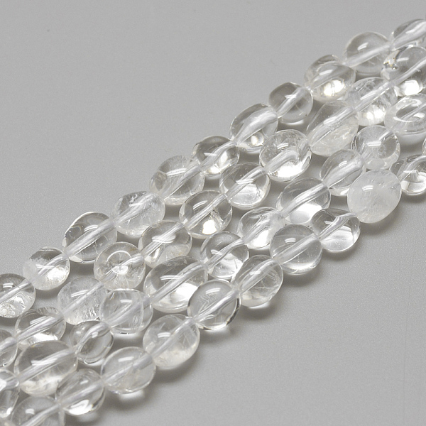PandaHall Natural Quartz Crystal Beads Strands, Rock Crystal Beads, Oval, 8~15x7~12x4~12mm, Hole: 1mm, about 30~45pcs/strand, 15.7 inch...
PandaHall Natural Quartz Crystal Beads Strands, Rock Crystal Beads, Oval, 8~15x7~12x4~12mm, Hole: 1mm, about 30~45pcs/strand, 15.7 inch...