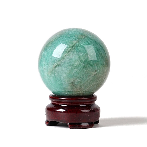 PandaHall Natural Amazonite Sphere Ornament, Crystal Healing Ball Display Decorations with Base, for Home Decoration, 50mm Amazonite Round
PandaHall Natural Amazonite Sphere Ornament, Crystal Healing Ball Display Decorations with Base, for Home Decoration, 50mm Amazonite Round