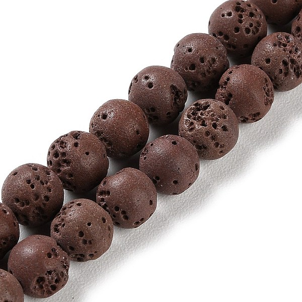 PandaHall Synthetic Lava Rock Dyed Beads Strands, Round, Coconut Brown, 7.5~8mm, Hole: 1mm, about 50pcs/strand, 14.88''(37.8cm) Lava Rock...
PandaHall Synthetic Lava Rock Dyed Beads Strands, Round, Coconut Brown, 7.5~8mm, Hole: 1mm, about 50pcs/strand, 14.88''(37.8cm) Lava Rock...