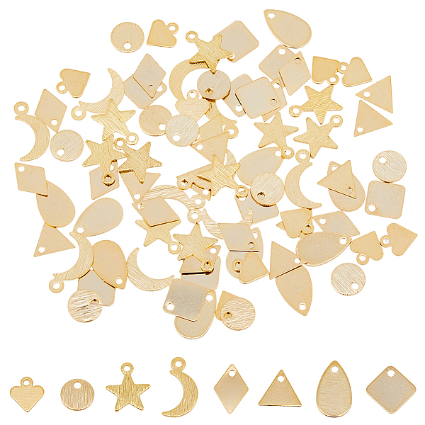 PandaHall SUPERFINDINGS Brass Stamping Blanks Gold Silver Metal Stamping Tag Pendant Square Teardrop Leaf Charms for Necklace Bracelet...
PandaHall SUPERFINDINGS Brass Stamping Blanks Gold Silver Metal Stamping Tag Pendant Square Teardrop Leaf Charms for Necklace Bracelet...