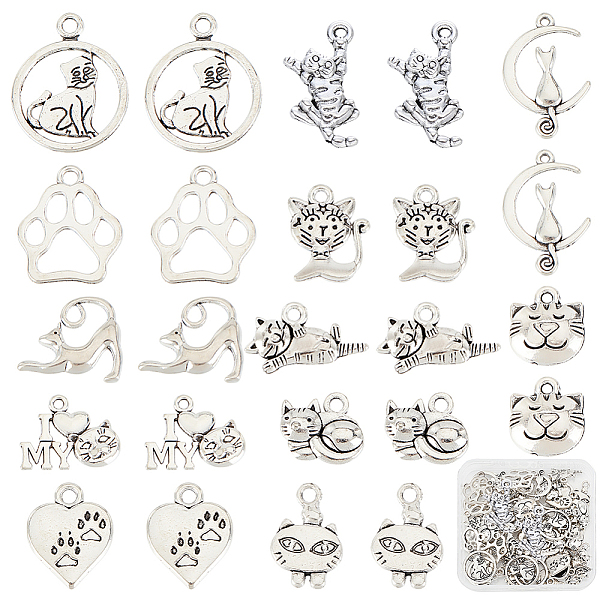 PandaHall SUNNYCLUE 1 Box 72Pcs Cat Charms Cats Charms Bulk Pet Charm Dog Paw Charm Tibetan Style Alloy I Love My Cat Kitten Charm for...
PandaHall SUNNYCLUE 1 Box 72Pcs Cat Charms Cats Charms Bulk Pet Charm Dog Paw Charm Tibetan Style Alloy I Love My Cat Kitten Charm for...