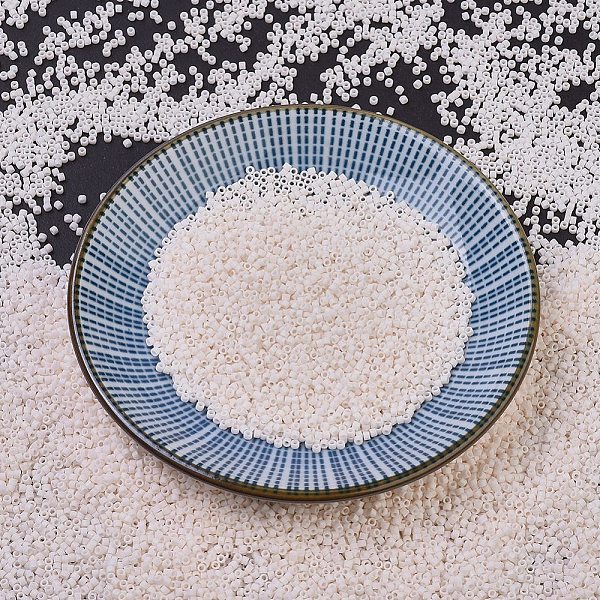 PandaHall MIYUKI Delica Beads, Cylinder, Japanese Seed Beads, 11/0, (DB1520) Matte Opaque Bisque White AB, 1.3x1.6mm, Hole: 0.8mm, about...
PandaHall MIYUKI Delica Beads, Cylinder, Japanese Seed Beads, 11/0, (DB1520) Matte Opaque Bisque White AB, 1.3x1.6mm, Hole: 0.8mm, about...
