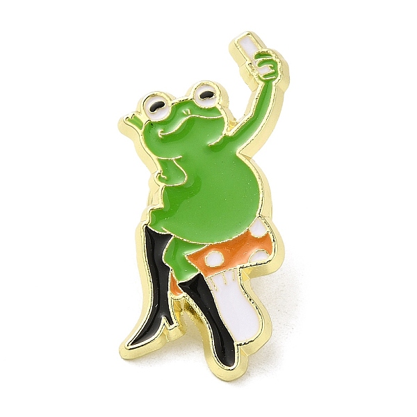 PandaHall Frog Enamel Pins, Light Gold Zinc Alloy Brooch for Backpack Clothes, Mushroom, 30x21x1.5mm Alloy+Enamel Mushroom
PandaHall Frog Enamel Pins, Light Gold Zinc Alloy Brooch for Backpack Clothes, Mushroom, 30x21x1.5mm Alloy+Enamel Mushroom
