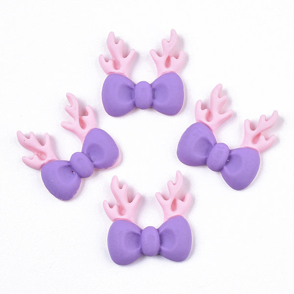 PandaHall Opaque Resin Cabochons, Bowknot, Steel Blue, 30x27.5x6.5mm Resin Bowknot Purple
PandaHall Opaque Resin Cabochons, Bowknot, Steel Blue, 30x27.5x6.5mm Resin Bowknot Purple