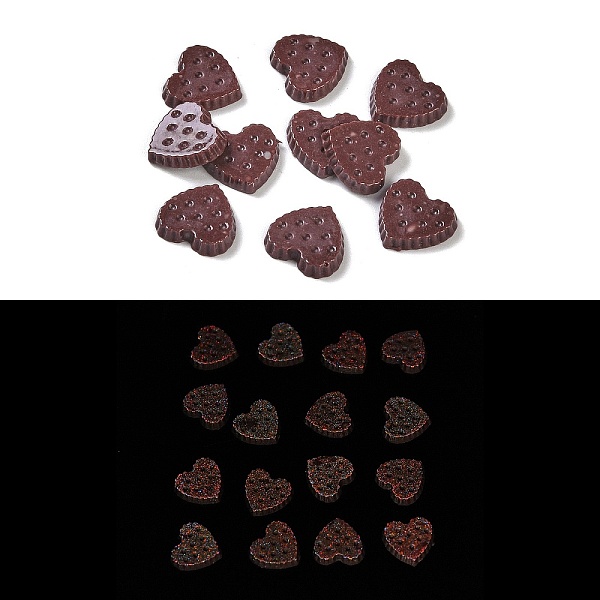 PandaHall Luminous Resin Decoden Cabochons, Glow in the Dark, Cookie, Heart, 9x9.5x2mm Resin Heart
PandaHall Luminous Resin Decoden Cabochons, Glow in the Dark, Cookie, Heart, 9x9.5x2mm Resin Heart