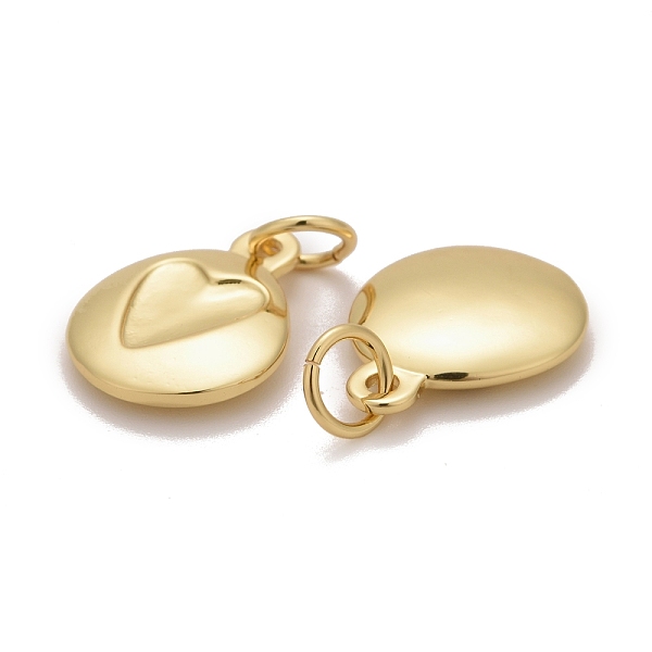PandaHall Rack Plating Real 18K Gold Plated Brass Pendants, with Jump Rings, Long-Lasting Plated, Lead Free & Cadmium Free, Heart, Golden...
PandaHall Rack Plating Real 18K Gold Plated Brass Pendants, with Jump Rings, Long-Lasting Plated, Lead Free & Cadmium Free, Heart, Golden...