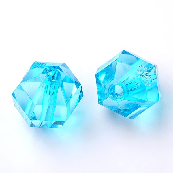 PandaHall Transparent Acrylic Beads, Faceted, Round, Sky Blue, 10mm in diameter, 10mm thick, hole: 2mm, about 916pcs/500g Acrylic Round Blue
PandaHall Transparent Acrylic Beads, Faceted, Round, Sky Blue, 10mm in diameter, 10mm thick, hole: 2mm, about 916pcs/500g Acrylic Round Blue