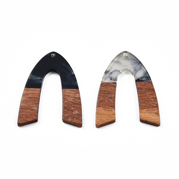 PandaHall Transparent Resin & Walnut Wood Pendants, V-Shaped Charm, Gray, 38x29x3mm, Hole: 2mm Resin+Wood Letter Gray
PandaHall Transparent Resin & Walnut Wood Pendants, V-Shaped Charm, Gray, 38x29x3mm, Hole: 2mm Resin+Wood Letter Gray