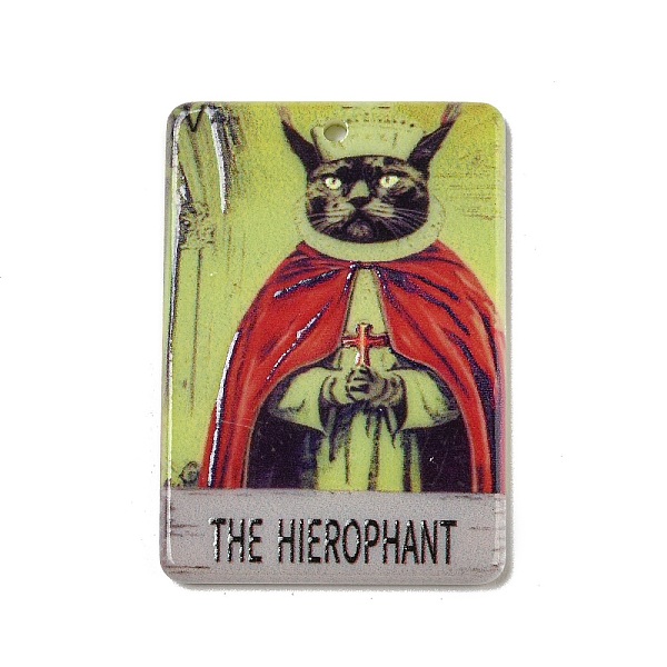 PandaHall Acrylic Pendants, Rectangle with Tarot, Cross, 38.5x27x2mm, Hole: 1.8mm Acrylic Cross
PandaHall Acrylic Pendants, Rectangle with Tarot, Cross, 38.5x27x2mm, Hole: 1.8mm Acrylic Cross