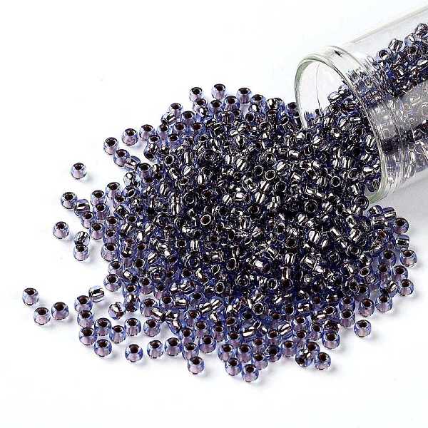 PandaHall TOHO Round Seed Beads, Japanese Seed Beads, (749) Copper Lined Light Sapphire, 8/0, 3mm, Hole: 1mm, about 222pcs/10g Glass Blue
PandaHall TOHO Round Seed Beads, Japanese Seed Beads, (749) Copper Lined Light Sapphire, 8/0, 3mm, Hole: 1mm, about 222pcs/10g Glass Blue