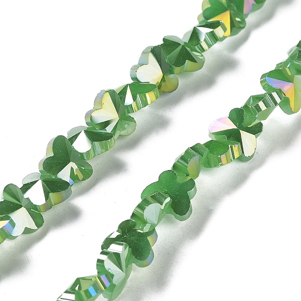 PandaHall Electroplate Butterfly Glass Beads Strands, Faceted, AB Color Plated, Green, 8x10x5.5mm, Hole: 1.2mm, about 100pcs/strand, 29.13''...
PandaHall Electroplate Butterfly Glass Beads Strands, Faceted, AB Color Plated, Green, 8x10x5.5mm, Hole: 1.2mm, about 100pcs/strand, 29.13''...
