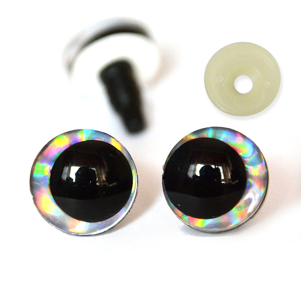 PandaHall Plastic Safety Craft Eye, for DIY Doll Toys Puppet Plush Animal Making, Colorful, 16mm Plastic Round
PandaHall Plastic Safety Craft Eye, for DIY Doll Toys Puppet Plush Animal Making, Colorful, 16mm Plastic Round