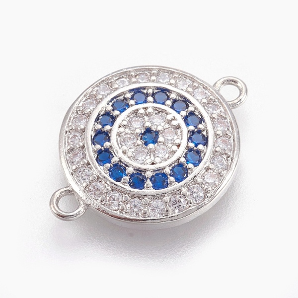 PandaHall Brass Micro Pave Cubic Zirconia Links, Long-Lasting Plated, Flat Round, Lead Free & Nickel Free & Cadmium Free, Colorful, Real...
PandaHall Brass Micro Pave Cubic Zirconia Links, Long-Lasting Plated, Flat Round, Lead Free & Nickel Free & Cadmium Free, Colorful, Real...