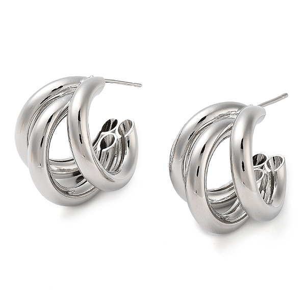 PandaHall Brass Studs Earrings, Long-Lasting Plated, Lead Free & Cadmium Free, Platinum, 24.5x20mm Brass
PandaHall Brass Studs Earrings, Long-Lasting Plated, Lead Free & Cadmium Free, Platinum, 24.5x20mm Brass