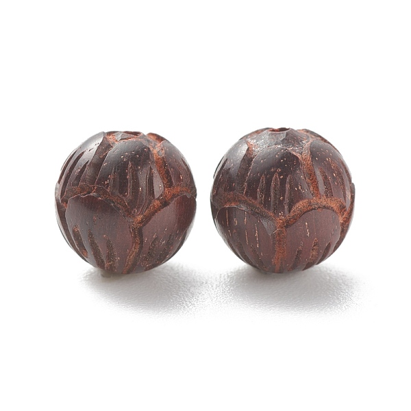 PandaHall African Padauk Beads, Round with Laser Engraved Lotus Flower, Saddle Brown, 10x10mm, Hole: 1.4mm Wood Flower
PandaHall African Padauk Beads, Round with Laser Engraved Lotus Flower, Saddle Brown, 10x10mm, Hole: 1.4mm Wood Flower