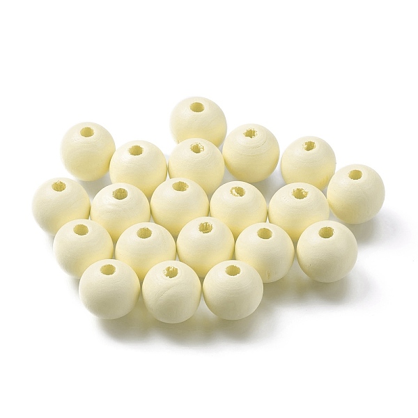 PandaHall Painted Natural Wood Beads, Round, Old Lace, 16mm, Hole: 4mm Schima Wood Round
PandaHall Painted Natural Wood Beads, Round, Old Lace, 16mm, Hole: 4mm Schima Wood Round