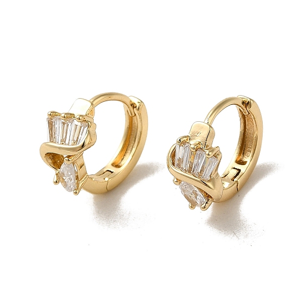 PandaHall KC Gold Plated Brass Micro Pave Cubic Zirconia Hoop Earring, 13x7mm Brass Others Clear
PandaHall KC Gold Plated Brass Micro Pave Cubic Zirconia Hoop Earring, 13x7mm Brass Others Clear