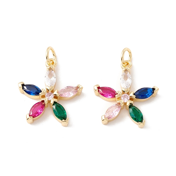 PandaHall Rack Plating Brass Micro Pave Colorful Cubic Zirconia Pendants, with Jump Rings, Long-Lasting Plated, Cadmium Free & Lead Free...
PandaHall Rack Plating Brass Micro Pave Colorful Cubic Zirconia Pendants, with Jump Rings, Long-Lasting Plated, Cadmium Free & Lead Free...