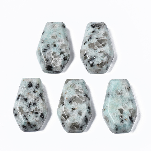 PandaHall Natural Sesame Jasper Cabochons, Hexagon, 30x19x6~8mm Sesame Jasper Hexagon
PandaHall Natural Sesame Jasper Cabochons, Hexagon, 30x19x6~8mm Sesame Jasper Hexagon