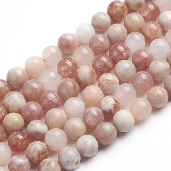 PandaHall Natural Sunstone Beads Strands, Round, 8~8.5mm, Hole: 1mm, about 47pcs/strand, 15.1 inch(38.5cm) Sunstone Round
PandaHall Natural Sunstone Beads Strands, Round, 8~8.5mm, Hole: 1mm, about 47pcs/strand, 15.1 inch(38.5cm) Sunstone Round
