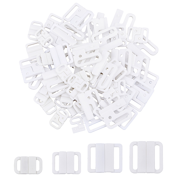 PandaHall SUPERFINDINGS 60Pcs Polyester Bikini Clips, Bra Clasp Replacement Part, Lingerie Front Closure, White, 14.8~32x24~33.5x4~5mm, Hole...
PandaHall SUPERFINDINGS 60Pcs Polyester Bikini Clips, Bra Clasp Replacement Part, Lingerie Front Closure, White, 14.8~32x24~33.5x4~5mm, Hole...