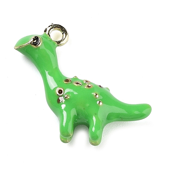 PandaHall Alloy Enamel Pendants, 3D Dinosaur Charm, Golden, Lime Green, 17x18x5mm, Hole: 1.6mm Alloy+Enamel Dinosaur
PandaHall Alloy Enamel Pendants, 3D Dinosaur Charm, Golden, Lime Green, 17x18x5mm, Hole: 1.6mm Alloy+Enamel Dinosaur