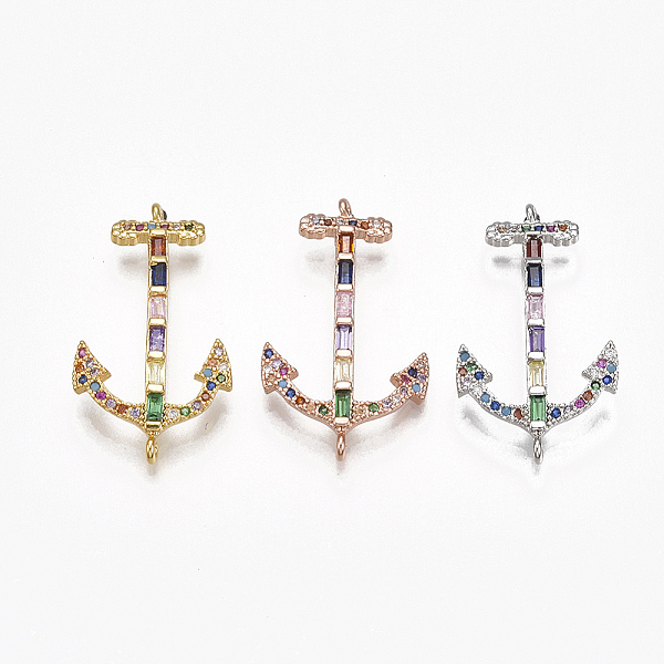 PandaHall Brass Cubic Zirconia Links, Anchor, Mixed Color, 29x17x4.5mm, Hole: 0.8mm Brass+Cubic Zirconia Anchor & Helm Multicolor
PandaHall Brass Cubic Zirconia Links, Anchor, Mixed Color, 29x17x4.5mm, Hole: 0.8mm Brass+Cubic Zirconia Anchor & Helm Multicolor