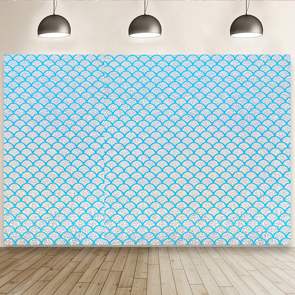 PandaHall Fishscale Pattern Polyester Fabrics, for DIY Bed Sheet, Tablecloth, T-shirt, Dress, Rectangle, Deep Sky Blue, 150x0.02cm Polyester
PandaHall Fishscale Pattern Polyester Fabrics, for DIY Bed Sheet, Tablecloth, T-shirt, Dress, Rectangle, Deep Sky Blue, 150x0.02cm Polyester
