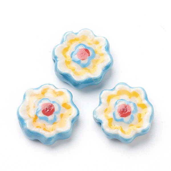 PandaHall Handmade Porcelain Flower Beads, Blue, 16~17x16~17x6~6.5mm, Hole: 2mm, about 20pcs/strand, 12.99 inch(33cm) Porcelain Flower Blue
PandaHall Handmade Porcelain Flower Beads, Blue, 16~17x16~17x6~6.5mm, Hole: 2mm, about 20pcs/strand, 12.99 inch(33cm) Porcelain Flower Blue
