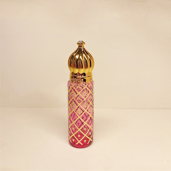 PandaHall Arabian Style Glass Roller Ball Bottles, Essential Oil Refillable Bottle, for Personal Care, Camellia, 2x7.9cm, Capacity: 6ml..., Pink
PandaHall Arabian Style Glass Roller Ball Bottles, Essential Oil Refillable Bottle, for Personal Care, Camellia, 2x7.9cm, Capacity: 6ml..., Pink
