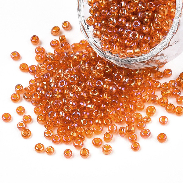 PandaHall Glass Seed Beads, Trans. Colors Rainbow, Round, Gold, Size: about 3mm in diameter, hole:1mm, about 2222pcs/100g Glass Gold
PandaHall Glass Seed Beads, Trans. Colors Rainbow, Round, Gold, Size: about 3mm in diameter, hole:1mm, about 2222pcs/100g Glass Gold