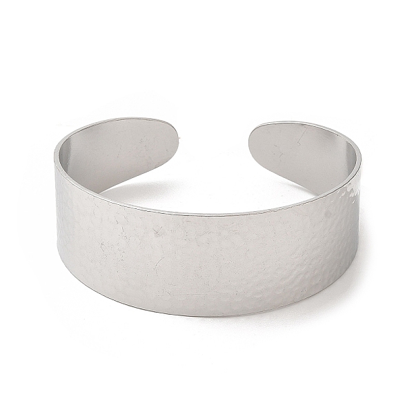 PandaHall 304 Stainless Steel Bangles, Hammered Cuff Bangles for Women, Stainless Steel Color, Inner Diameter: 2-1/4 inch(5.75cm) 304...
PandaHall 304 Stainless Steel Bangles, Hammered Cuff Bangles for Women, Stainless Steel Color, Inner Diameter: 2-1/4 inch(5.75cm) 304...