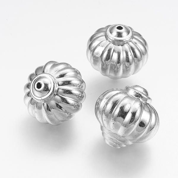 PandaHall CCB Plastic Beads, Pumpkin, Platinum, 27x27mm, Hole: 2.5mm Plastic Pumpkin
PandaHall CCB Plastic Beads, Pumpkin, Platinum, 27x27mm, Hole: 2.5mm Plastic Pumpkin