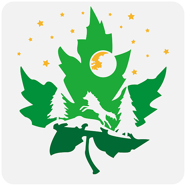 PandaHall PET Hollow Out Drawing Painting Stencils, for DIY Scrapbook, Photo Album, Maple Leaf, 30x30cm Plastic Leaf
PandaHall PET Hollow Out Drawing Painting Stencils, for DIY Scrapbook, Photo Album, Maple Leaf, 30x30cm Plastic Leaf