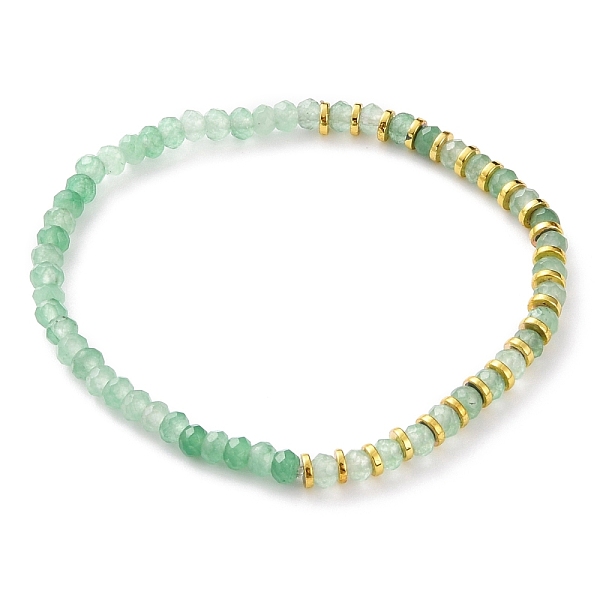 PandaHall Dyed Rondelle Natural Malaysia Jade Beads Stretch Bracelets, with Electroplated Non-magnetic Synthetic Hematite Beads, Golden..., Multicolor
PandaHall Dyed Rondelle Natural Malaysia Jade Beads Stretch Bracelets, with Electroplated Non-magnetic Synthetic Hematite Beads, Golden..., Multicolor