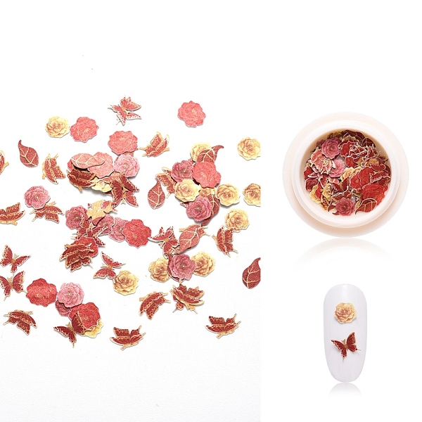 PandaHall Paper Cabochons, Nail Art Decorations Accessories, Flower & Leaf & Butterfly, Camellia, 5~7x5~7x0.1mm, about 50pcs/box Paper..., Pink
PandaHall Paper Cabochons, Nail Art Decorations Accessories, Flower & Leaf & Butterfly, Camellia, 5~7x5~7x0.1mm, about 50pcs/box Paper..., Pink