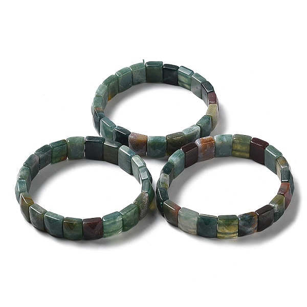 PandaHall Natural Indian Agate Stretch Bracelets, Faceted, Rectangle, 2-3/8 inch(6cm) Indian Agate
PandaHall Natural Indian Agate Stretch Bracelets, Faceted, Rectangle, 2-3/8 inch(6cm) Indian Agate