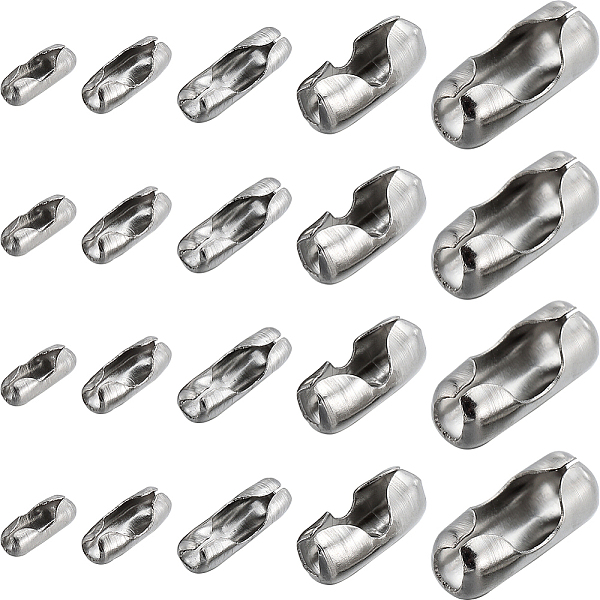 PandaHall SUNNYCLUE 150Pcs 5 Styles 304 Stainless Steel Ball Chain Connectors, Stainless Steel Color, 5~13x2~6mm, hole: 0.6~2.5mm, Fit for...
PandaHall SUNNYCLUE 150Pcs 5 Styles 304 Stainless Steel Ball Chain Connectors, Stainless Steel Color, 5~13x2~6mm, hole: 0.6~2.5mm, Fit for...