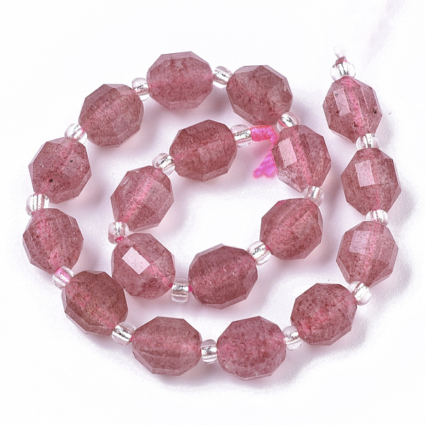 PandaHall Natural Strawberry Quartz Beads Strands, Round, Faceted, 7.5x8mm, Hole: 1.2mm, about 18~20pcs/strand, 7.48 inch(19cm) Strawberry...
PandaHall Natural Strawberry Quartz Beads Strands, Round, Faceted, 7.5x8mm, Hole: 1.2mm, about 18~20pcs/strand, 7.48 inch(19cm) Strawberry...
